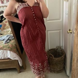 Free people slip dress